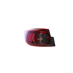 LED Tail Lamp Passenger Side OEM Suits Mazda 3 SP25 BM Sedan 11/2013 to 5/2016