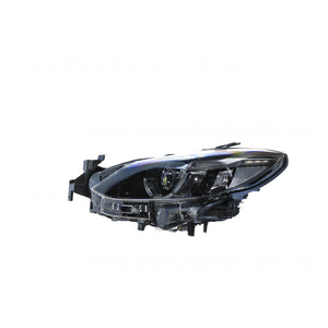 LED Adaptive AFH Head Lamp Passenger Side OEM suits Mazda 6 Atenza GL/GJ 2015 to 2018