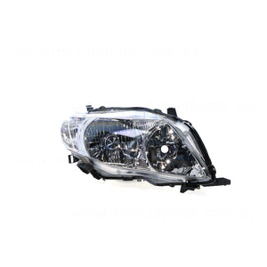 Xenon Head Lamp Drivers Side Genuine Suits Toyota Corolla ZRE152R 2007 to 2010