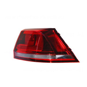Tail Lamp Drivers Side Genuine Suits Volkswagen Golf MK 7 Wagon 2/2014 to 7/2017
