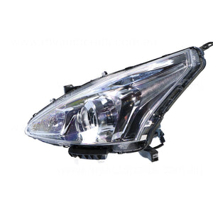 Xenon Electric Adjust Head Lamp Passenger Side Genuine Suits Nissan Pulsar C12 2013 to 2016