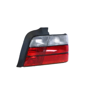 Black Red/Clear Tail Lamp Drivers Side Certified Suits BMW 3 Series E36 Sedan 1997 to 2000