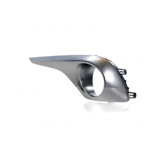 Front Bar Grille With Fog Light Mount Passenger Side Genuine Suits Toyota Kluger GSU40R/GSU45R 7/2010 to 12/2013