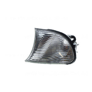 Front Park / Indicator Lamp, Clear, Passenger Side Certified Suits BMW 3 Series E46 1999 to 2001