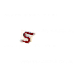 Tail Gate Emblem "S" OEM Suits Ford Focus LW 6/2012 to 8/2018
