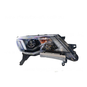 Head Lamp Drivers Side Genuine Suits Nissan Pathfinder R52 2017 to 2021