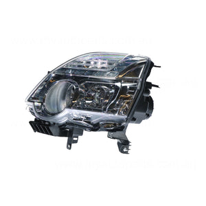 Halogen Electric Adjust Head Lamp Passenger Side Certified Suits Nissan X-Trail T31 2007 to 2014