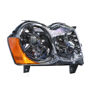 Bi-Xenon Manual Adjust Head Lamp Drivers Side OEM Suits Jeep Grand Cherokee WH 2005 to 2011