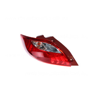 Tail Lamp Passenger Side OEM Suits Mazda 2 DE Hatch 2007 to 2014