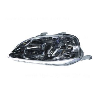 Halogen Head Lamp Passenger Side Certified Suits Honda Civic EK 1999 to 2000