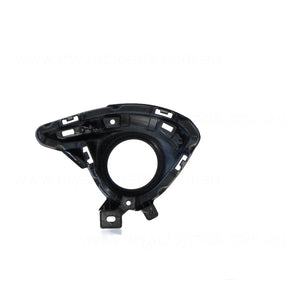 Front Bar Grille With Fog Light Mount Drivers Side OEM Suits Mazda 2 Genki DJ 10/2014 to 3/2017