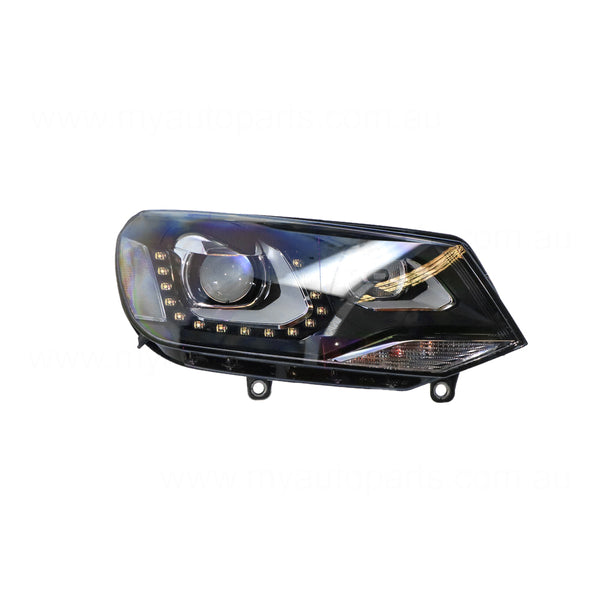 Xenon Head Lamp Driver Side Genuine Suits Volkswagen Touareg 7P 7/2011 to 7/2015
