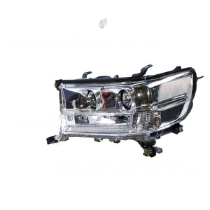 LED with Auto Levelling Head Lamp Passenger Side OEM suits Toyota Landcruiser GXL/Altitude 200 Series 2012 On