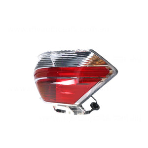Red/Clear Tail Lamp Passenger Side Genuine suits Nissan X-Trail T32