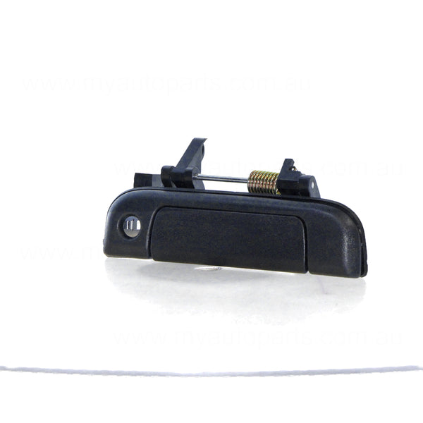 Black Front Door Outer Handle Driver Side Aftermarket Suits Toyota Hiace RZH / LH10# 1989 to 2005
