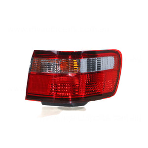 Red/Clear Tail Lamp Drivers Side OEM Suits Toyota Camry MCV20R/SXV20R 1997 to 2002