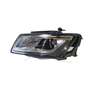 Xenon Head Lamp Passenger Side Genuine suits Audi Q5/SQ5 8R 12/2012 to 2/2017