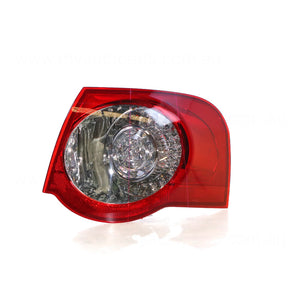 Tail Lamp Drivers Side Certified Suits Volkswagen Passat B6 Wagon 2006 to 2011