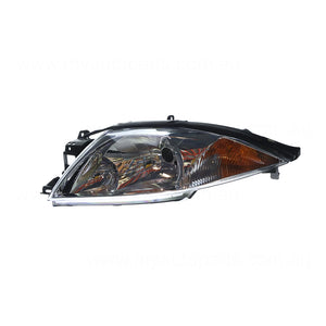 Chrome Halogen Head Lamp Amber Indicator Passenger Side Certified Suits Ford Falcon Fairmont/Ghia AU2/AU3 2000 to 2002