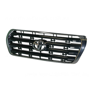 Chrome Grille Genuine suits Toyota Landcruiser 200 Series 11/2007 to 3/2012