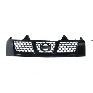 Black Grille Aftermarket suits Nissan Navara D22 DX 10/2001 to 4/2015