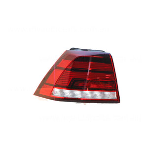 LED Tail Lamp Passenger Side OEM Suits Volkswagen Golf MK 7 5 Door 2017 On