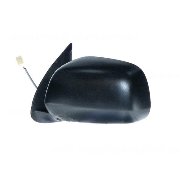 Black Door Mirror Electric Adjust Passenger Side OEM suits Toyota Hilux 15/16/25/26 Series SR & SR5 2007 to 2010