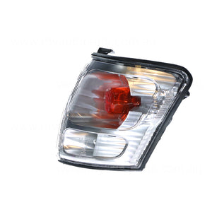 Silver Front Park / Indicator Lamp Passenger Side Certified suits Toyota Hilux (Japan Built)
