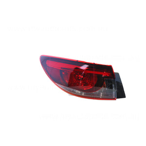 Tail Lamp Passenger Side Genuine suits Mazda 6 GJ/GL Sedan 1/2015 to 7/2018