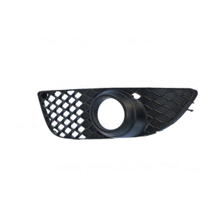 Front Bar Grille With Fog Light Mount Passenger Side OEM Suits Mitsubishi Lancer CJ 9/2007 to 3/2014