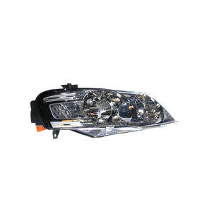 Chrome Halogen Head Lamp Drivers Side Certified Suits Ford Falcon Futura/Fairmont BF II 2006 to 2008