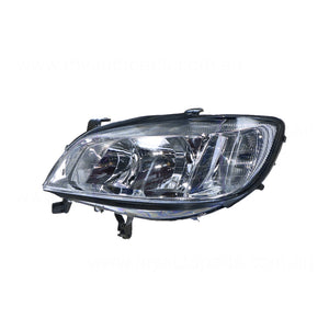 Head Lamp Passenger Side Certified Suits Holden Zafira TT 2001 to 2005