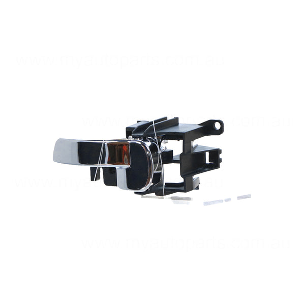 Front Door Inside Handle Passenger Side Aftermarket Suits Nissan Navara D40 2005 to 2015
