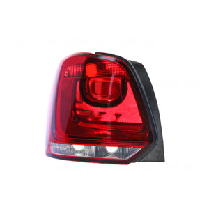 Tail Lamp Passenger Side Certified Suits Volkswagen Polo 6R 2010 to 2014