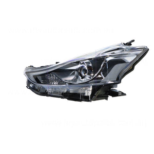 LED Head Lamp Passenger Side Genuine Suits Toyota Prius-V i-Tech ZVW40R 2015 On