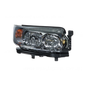 Head Lamp Driver Side OEM suits Subaru Forester SG 7/2005 to 2/2008