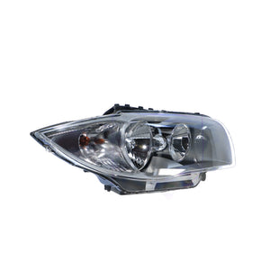 Halogen Silver Head Lamp Drivers Side OES Suits BMW 1 Series E87 2004 to 2007