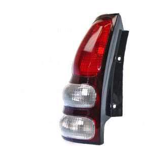 Red/Clear Tail Lamp Passenger Side Certified Suits Toyota Prado RZJ120R / GRJ120R / KDJ120R 2002 to 2009