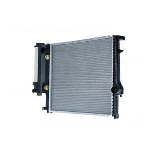 Radiator Plastic Aluminium 440 x 438 x 32 mm Manual/Auto 1.6L/1.8L L M40/M43 Aftermarket Suits BMW 3 Series E36 1991 to 2000