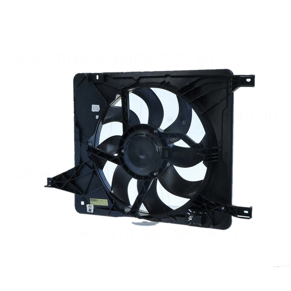 12 v Radiator Fan Assembly Aftermarket Suits Nissan Dualis J10 2007 to 2014 Manual