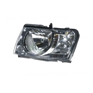 Head Lamp Passenger Side Certified Suits Nissan Patrol GU/Y61 1997 to 2016