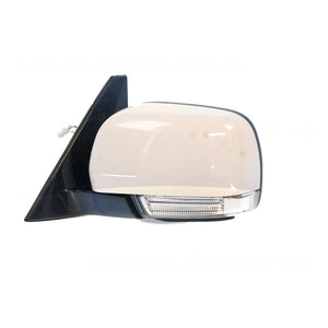 Door Mirror With Indicator Passenger Side OEM suits Mitsubishi Pajero 2008 to 2014