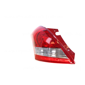Red/Clear Tail Lamp Passenger Side Genuine suits Suzuki Swift FZ