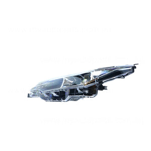 Halogen Head Lamp Passenger Side Genuine Suits Toyota Corolla ZRE172R 2016 to 2019