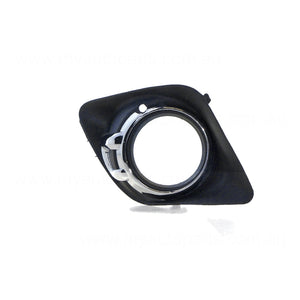 Chrome Front Bar Grille With Fog Light Mount Passenger Side Aftermarket Suits Mitsubishi ASX XA 7/2010 to 9/2012
