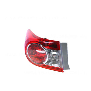 Tail Lamp Passenger Side OEM suits Toyota Corolla ZRE152R Sedan 4/2010 to 12/2013