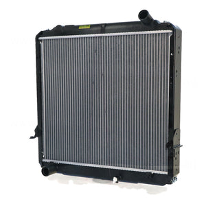 Radiator 38 / 38 mm Plastic Aluminium 470 x 518 x 48 mm Manual Aftermarket Suits Toyota Dyna 100/150/200 1996 to 2002