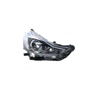 LED Head Lamp Drivers Side Genuine Suits Toyota Prius-V i-Tech ZVW40R 2015 On