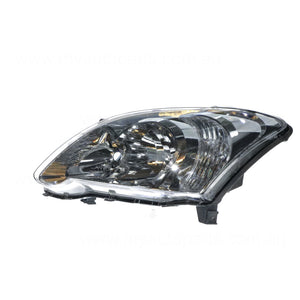 Halogen Head Lamp Passenger Side OEM Suits Toyota Corolla ZZE122R 2004 to 2007