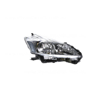 Halogen Head Lamp Drivers Side Genuine Suits Toyota Prius-V ZVW40R 2012 to 2015